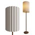 Folia Walnut Wood Floor Lamp - Thumbnail 1