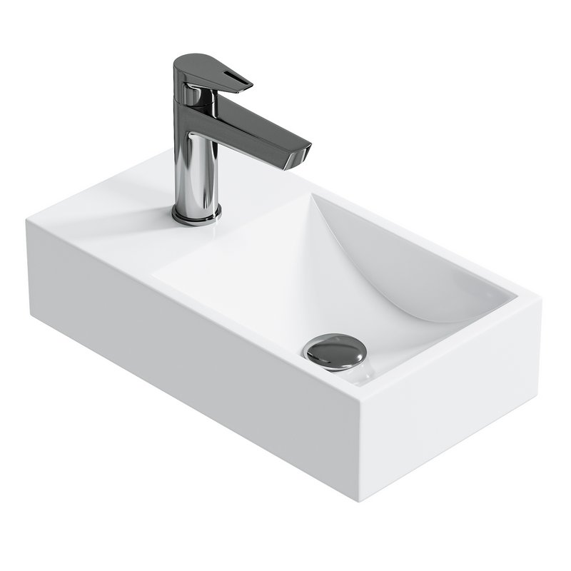 Wall-mounted washbasin BA18 - Image 1