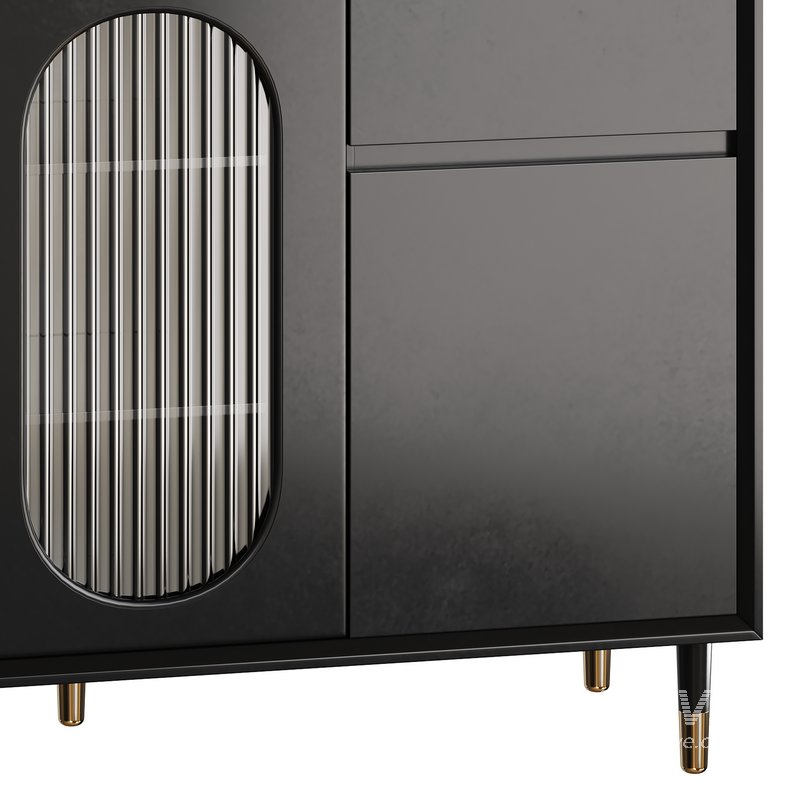 Wood Glam Sideboard Credenza 2 - Image 16