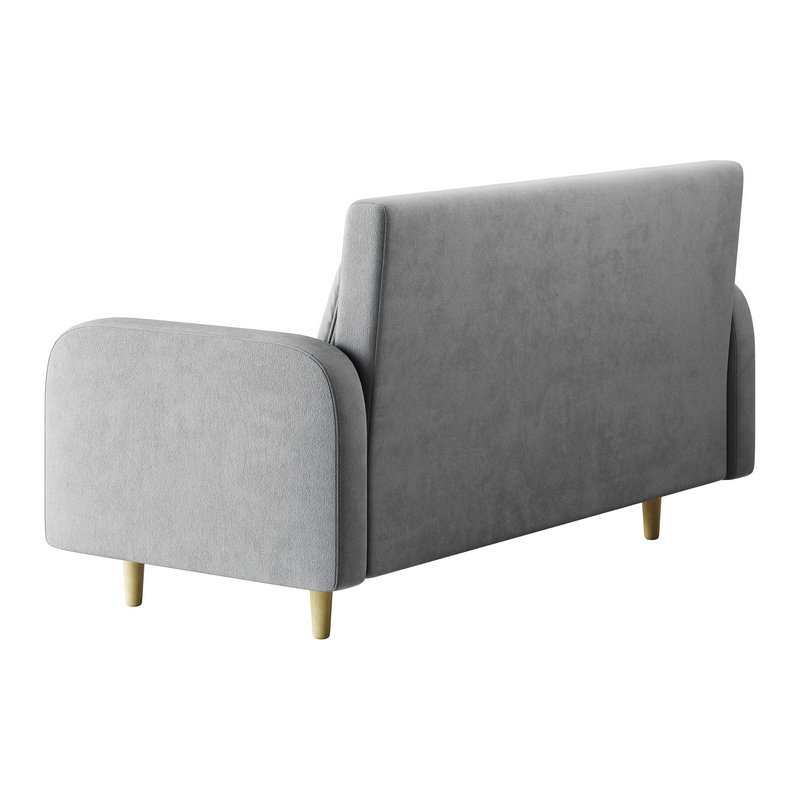 Contemporary Seats 2 Solid Color Sofa - Image 15