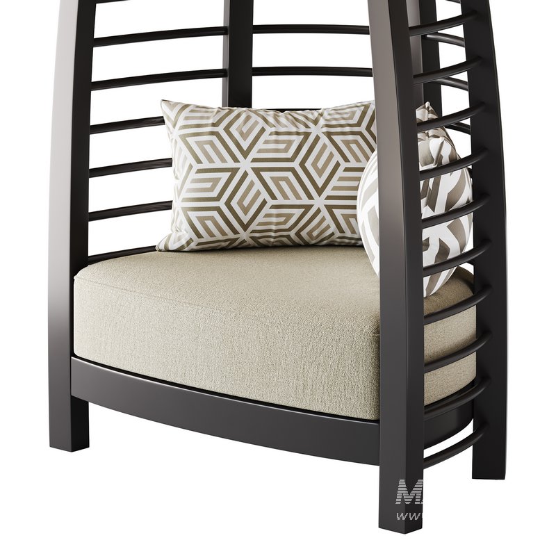 CHOCOLATE ICONIC UPHOLSTERED CHAIR - Image 15