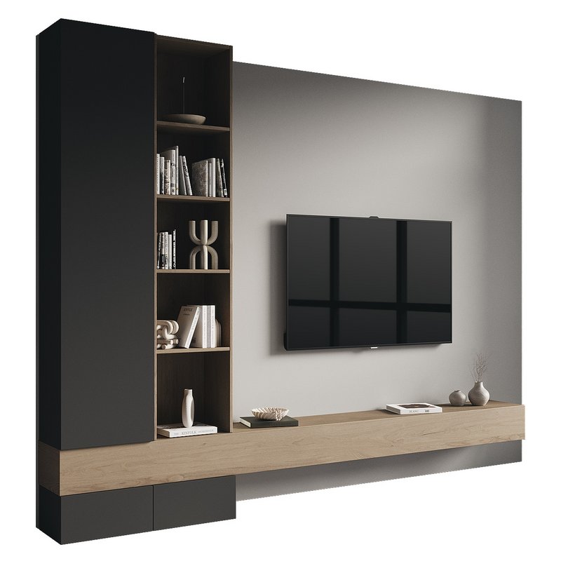 Tv Wall Set 039 - Image 1