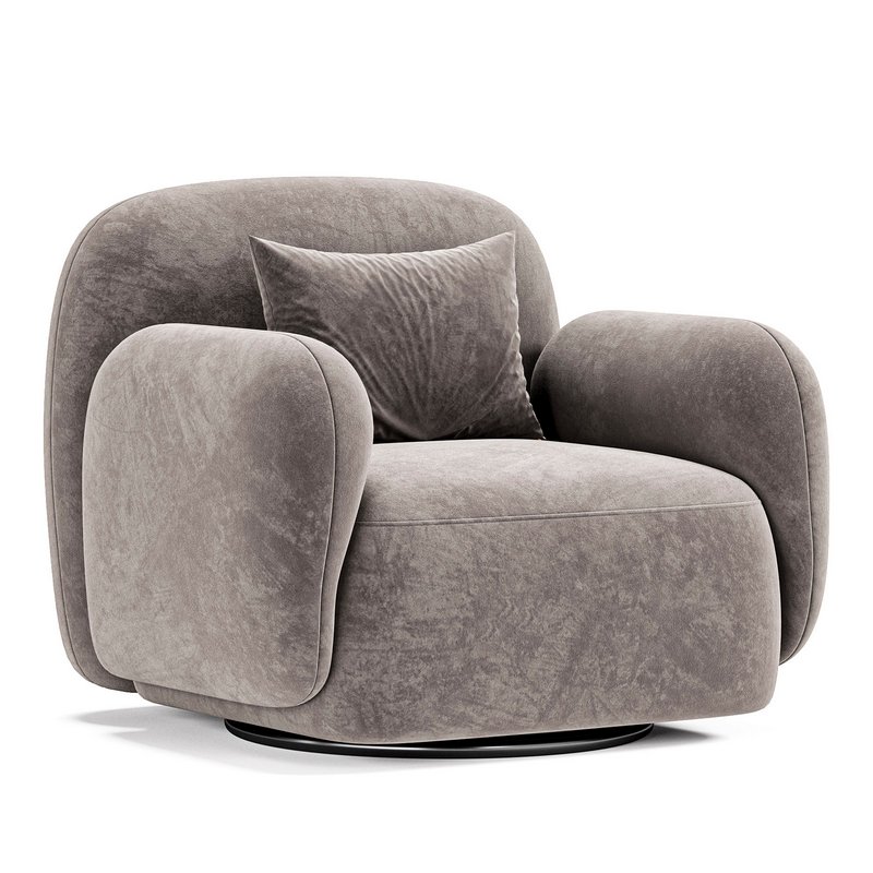 Giddings Swivel Chair Knoll Camel - Image 2