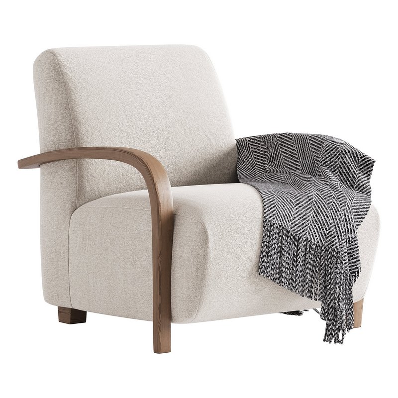 BOLERO UPHOLSTERED CHAIR - Image 1