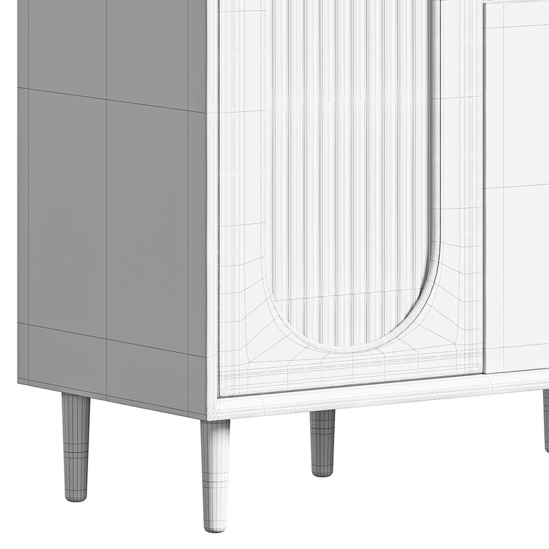 Wood Glam Sideboard Credenza 1 - Image 16