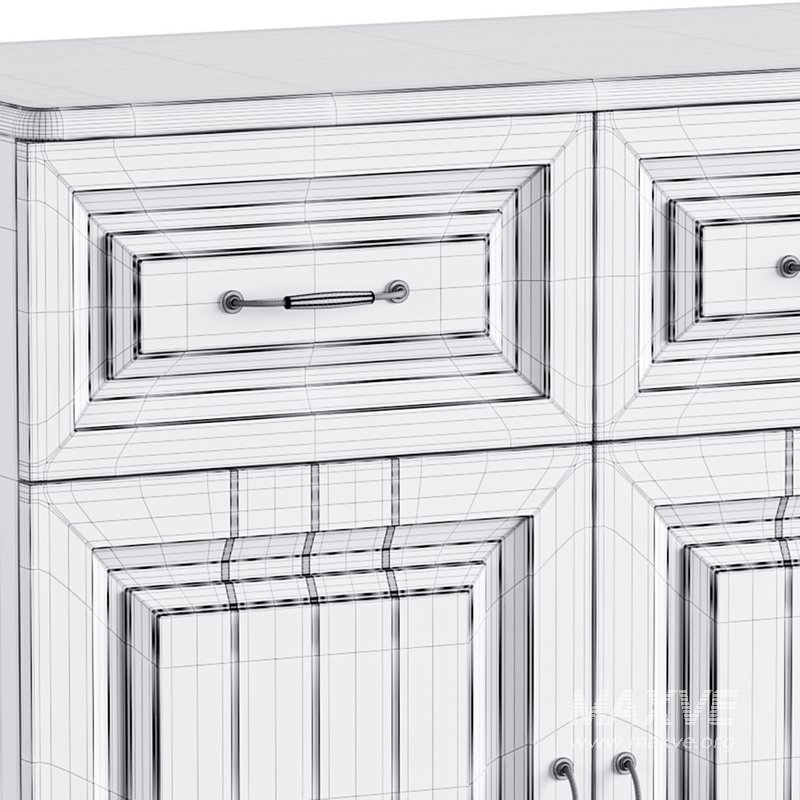 White Wooden Buffets - Image 16