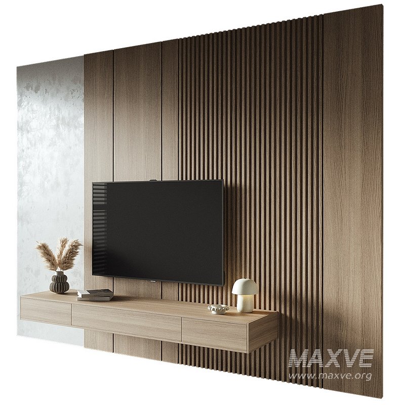 TV WALL set 002 - Image 1