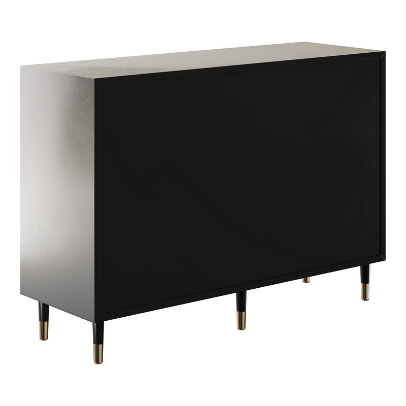Wood Glam Sideboard Credenza 2 - Image 14