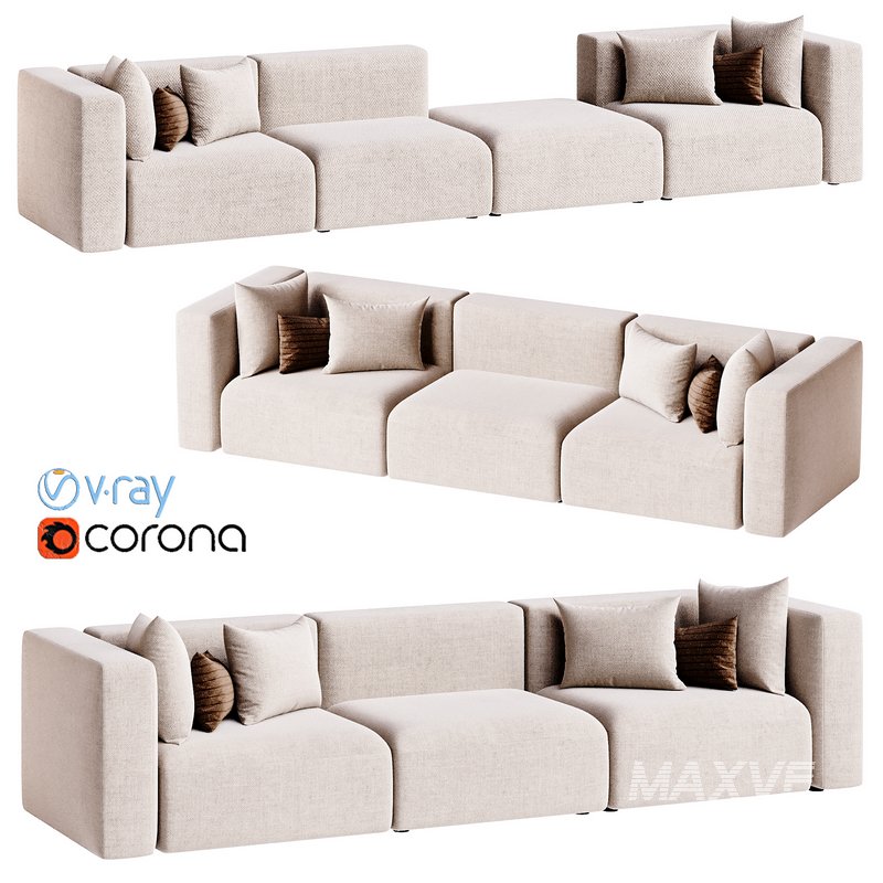 Modular Match sofa set1 by Prostoria - Image 1