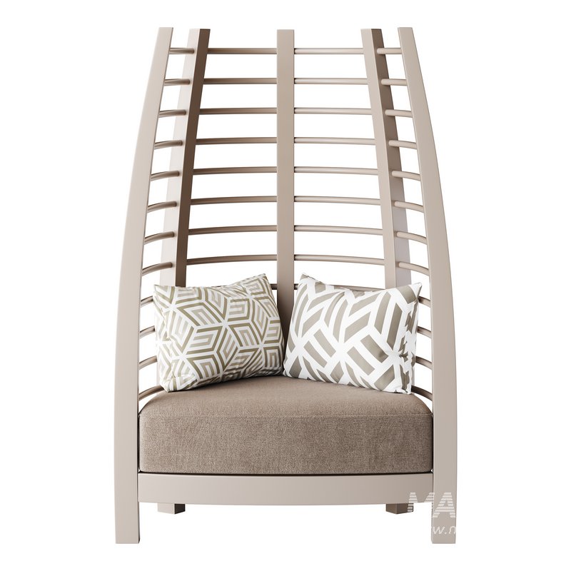 CHOCOLATE ICONIC UPHOLSTERED CHAIR - Image 16