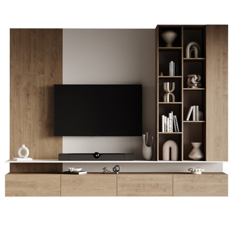 tv wall 009 - Image 2
