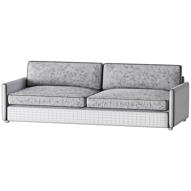 WHITE PERFORMANCE FABRIC SOFA - Image 18