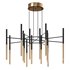 Metal Tubular Chandelier - Thumbnail 3