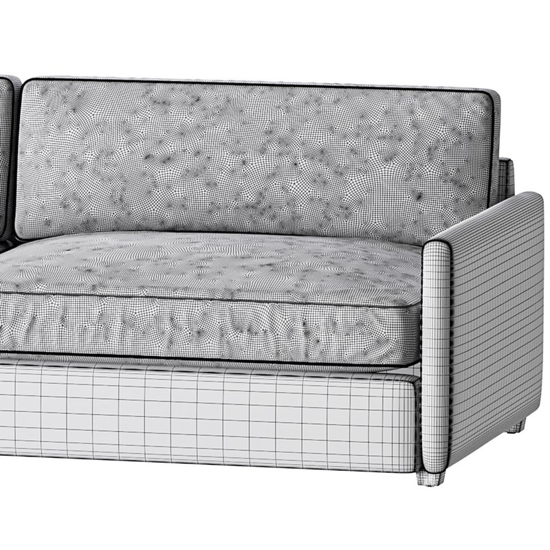WHITE PERFORMANCE FABRIC SOFA - Image 19