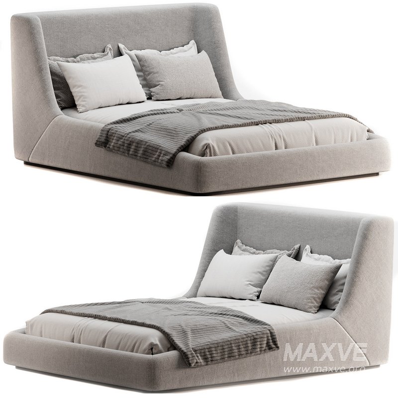 Paloma Bed Sattley Fog - Image 1