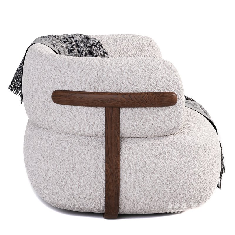 Doss Swivel Chair Altro Snow - Image 4