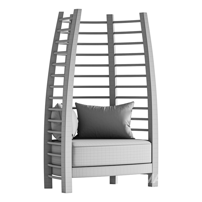 CHOCOLATE ICONIC UPHOLSTERED CHAIR - Image 22