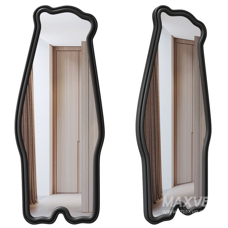 Floor Bear Mirror Wall Decor - Image 2