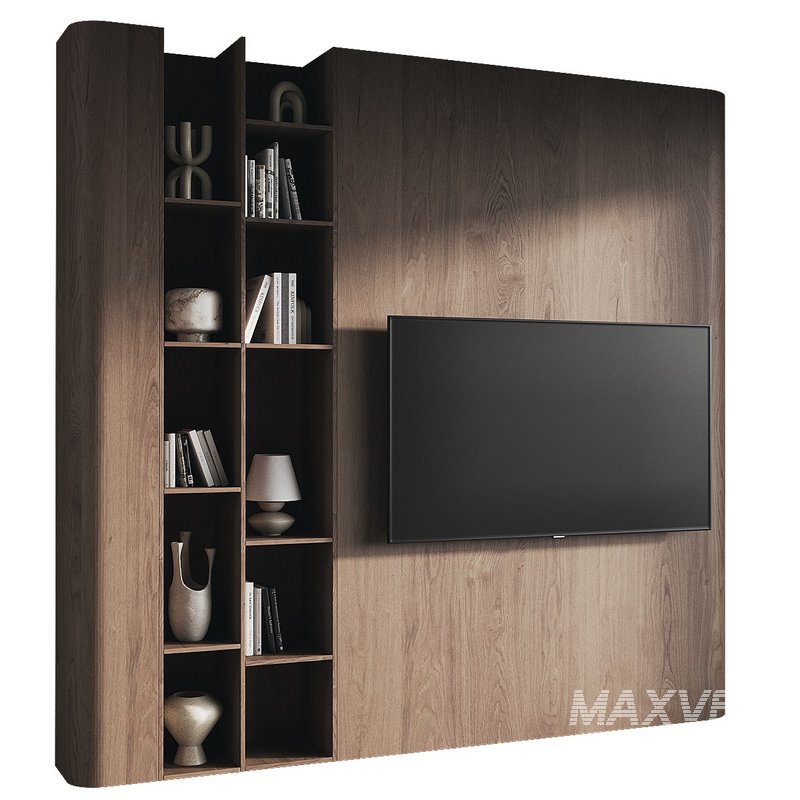 TV wall 024 - Image 1