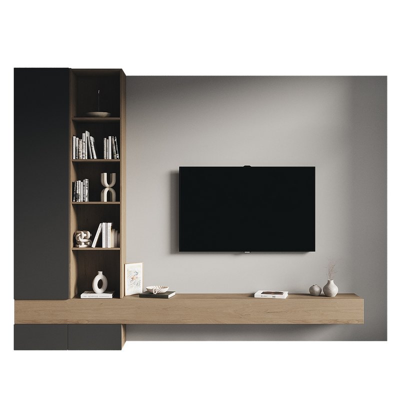 Tv Wall Set 039 - Image 2
