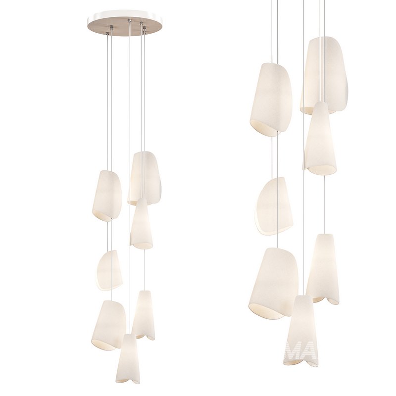 Petal shaped pendant lamp BOCCI 21.7 - Image 4