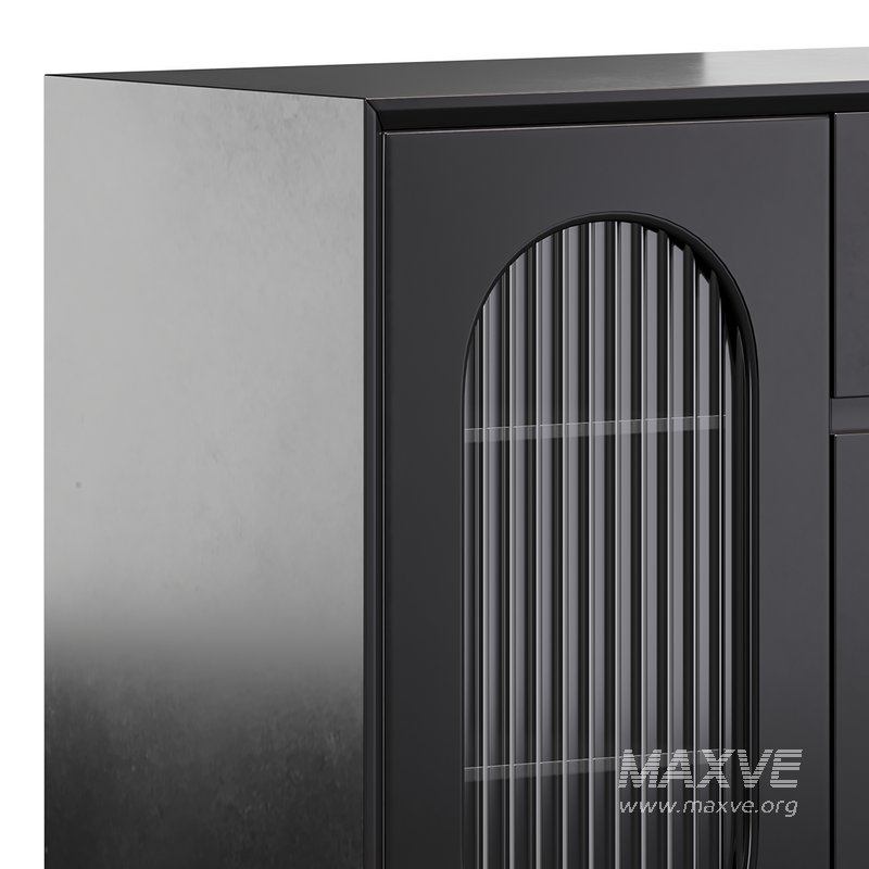 Wood Glam Sideboard Credenza 1 - Image 4