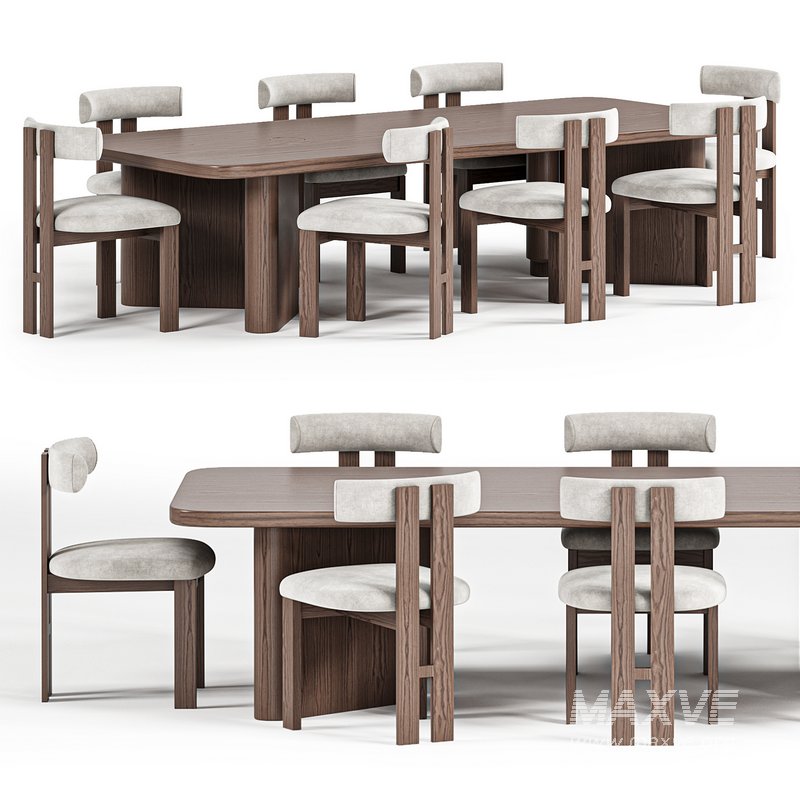 Tabmi Dining Table,Hygiea Chair - Image 2