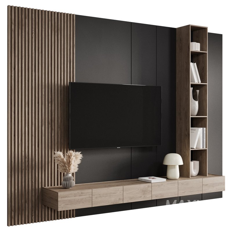 TV wall set 021 - Image 3