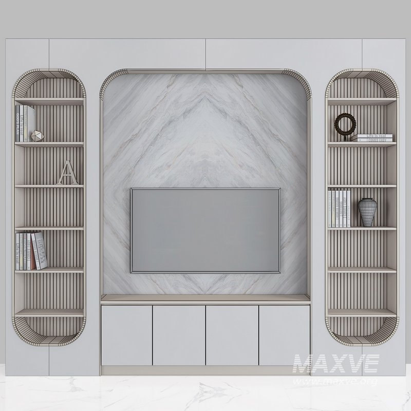 TV Wall Decor Set 03 - Image 2