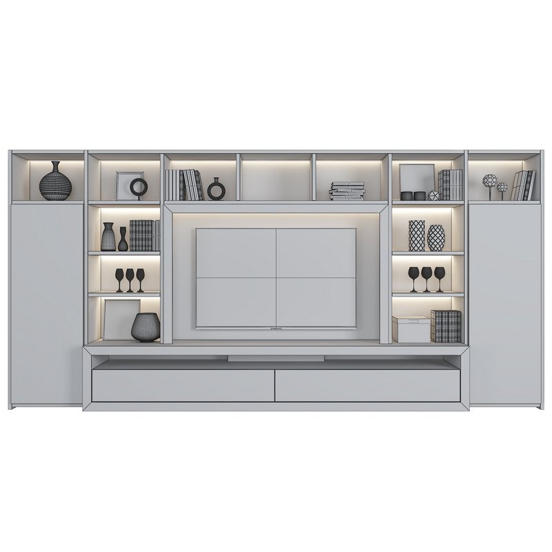 TV Wall Set 16 - Image 2