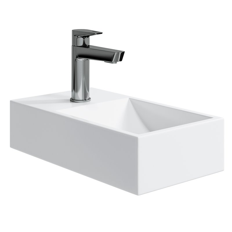 Wall-mounted washbasin BA18 - Image 2