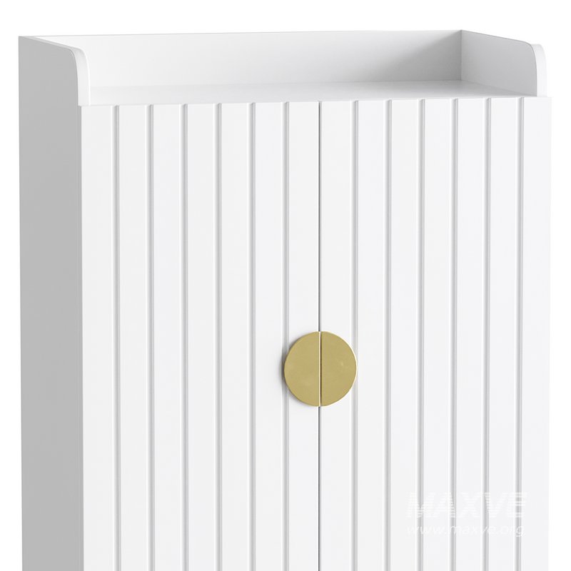 Yellar Nordic Entryway White Shoe Storagel - Image 2