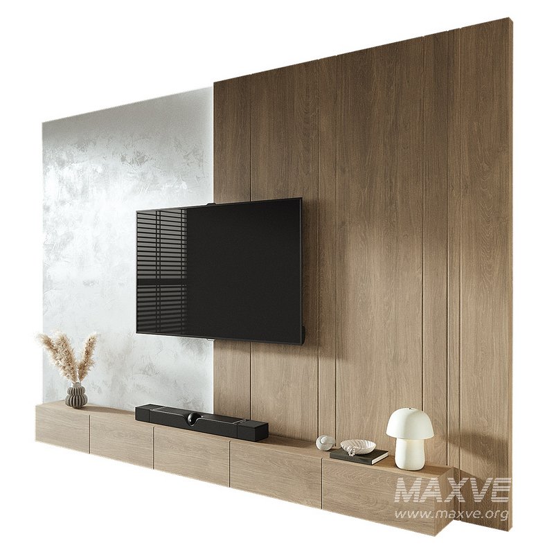 TV WALL SET 007 - Image 1