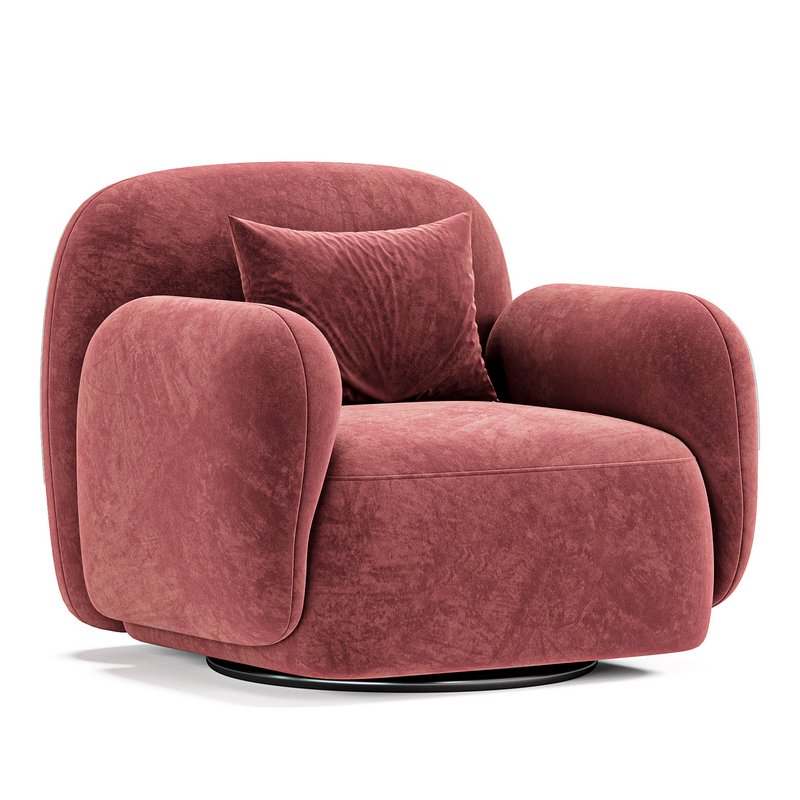 Giddings Swivel Chair Knoll Camel - Image 3