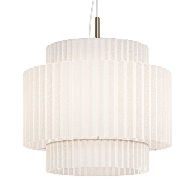 Pleated Shade LED Pendant - Image 2