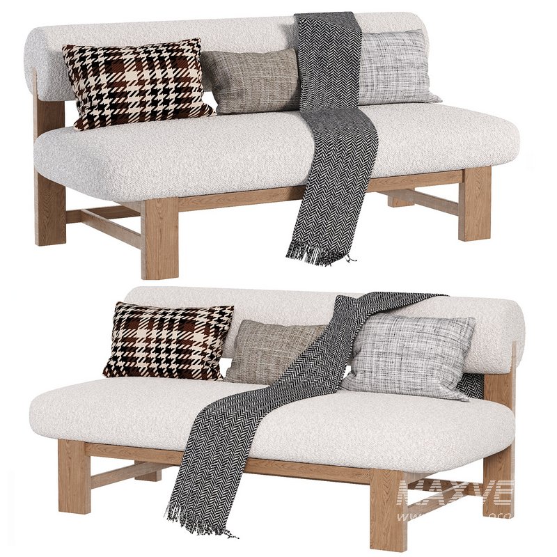 Malta Outdoor Sofa Faye Sand - Image 1