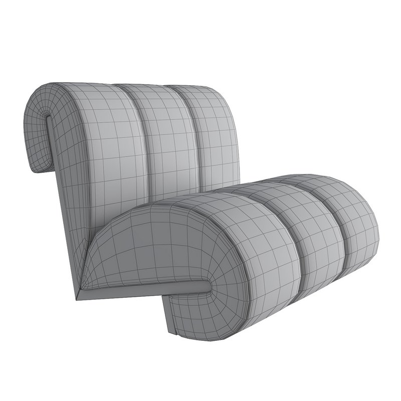 Jahdiel White Lambs Wool Chair - Image 2