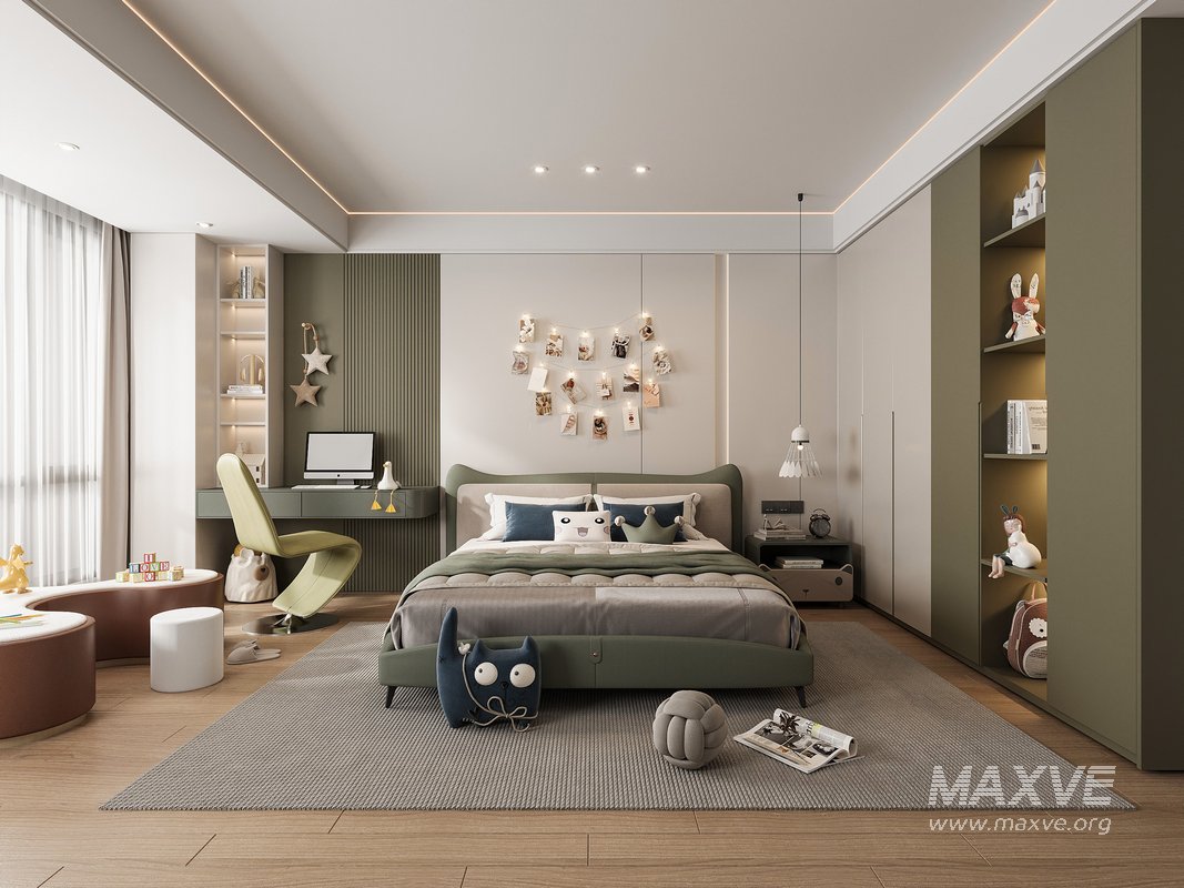 Modern bedroom - Image 1