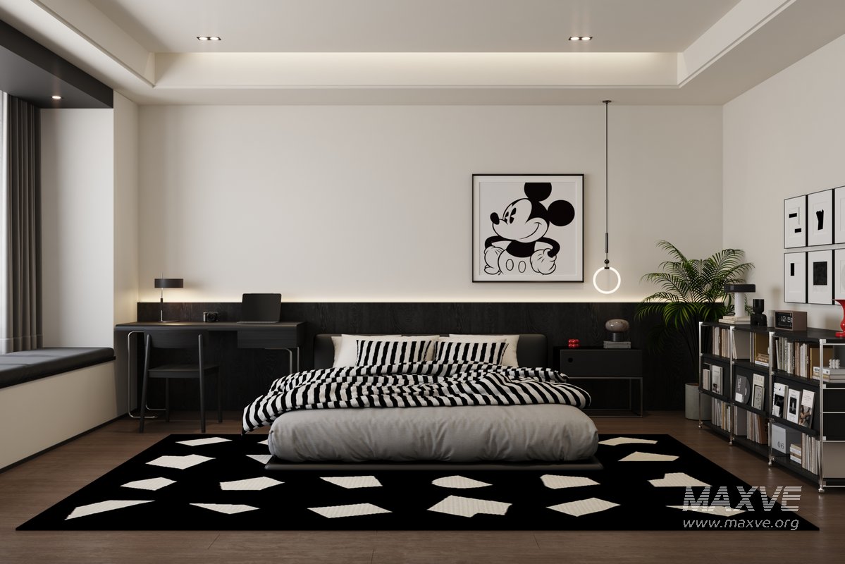 Modern bedroom - Image 1
