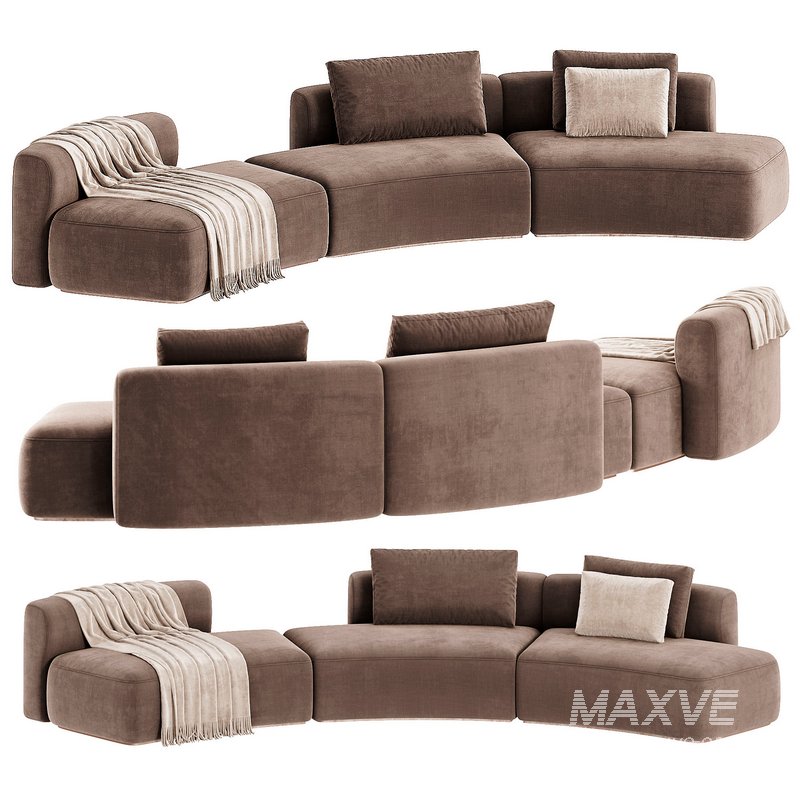COSY CURVE SOFA - Image 1
