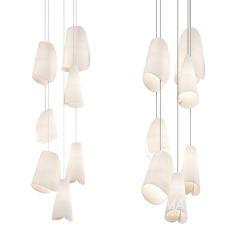 Petal shaped pendant lamp BOCCI 21.7 - Image 3