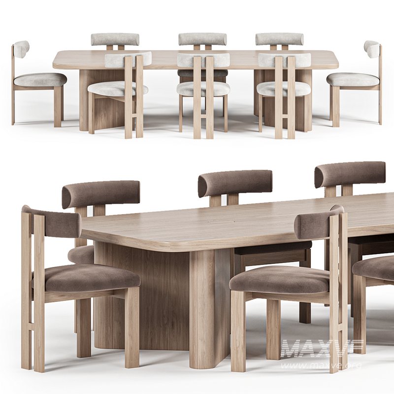 Tabmi Dining Table,Hygiea Chair - Image 1