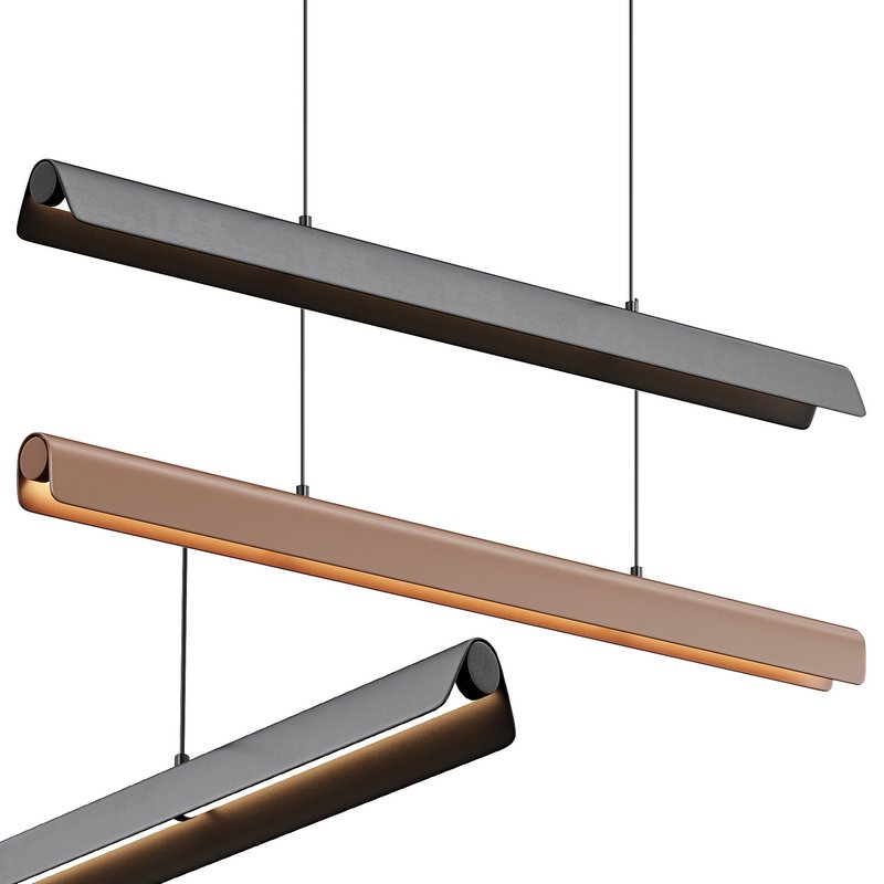 South Drawn UV Fold Pendant Lamps - Image 2