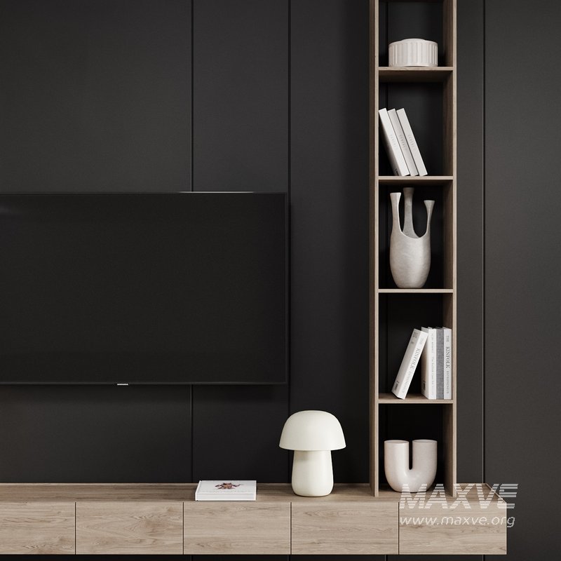 TV wall set 021 - Image 4