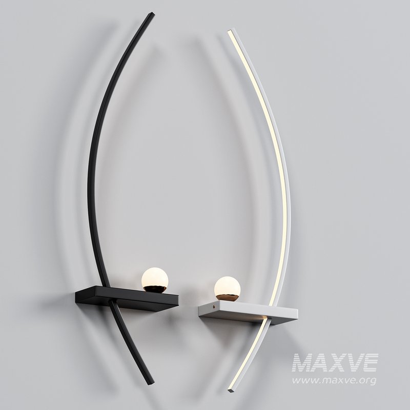 Wall lamp Minimalist black - Image 3