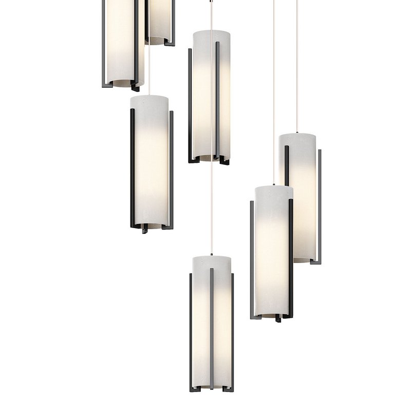 Exos Glass 9 Light Pendant - Image 3