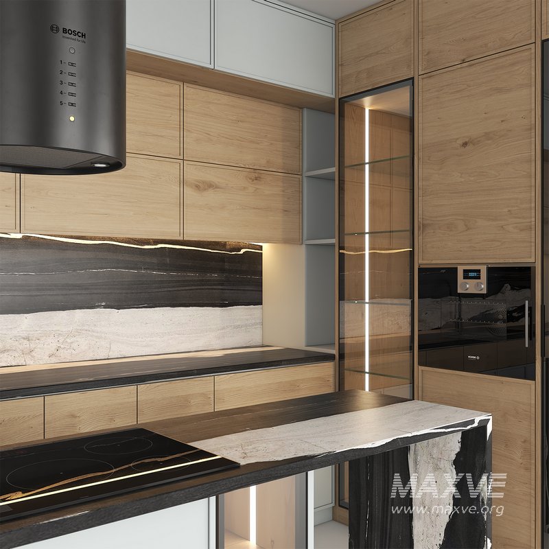 Kitchen Modern 04 - Image 3