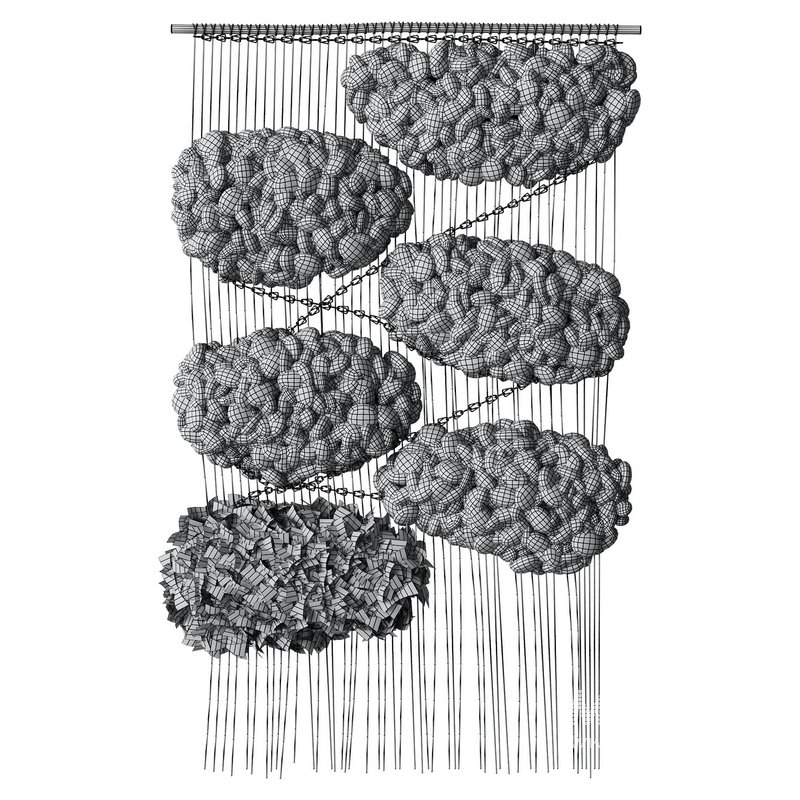 Tapestry Clouds white - Image 3