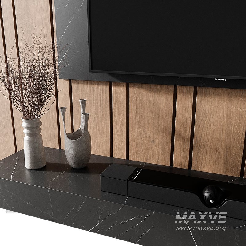 TV wall set 009 - Image 3