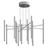 Metal Tubular Chandelier - Thumbnail 2